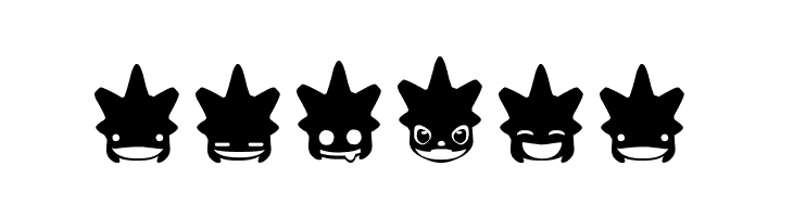 Punk Smileys  Free Fonts Download