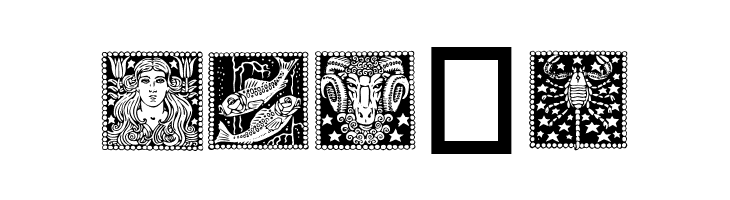 Zodiac02  Free Fonts Download
