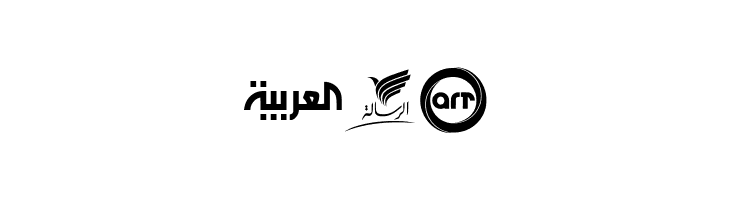 Arab TV logos  Free Fonts Download