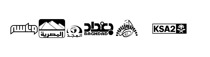 Arab TV logos  Free Fonts Download