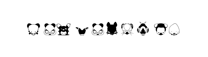 Pictoserie 3  Free Fonts Download