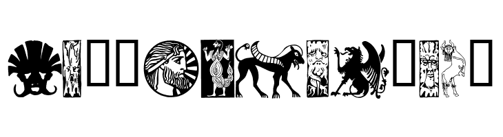 Fabeldyr  Free Fonts Download