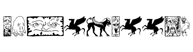 Fabeldyr  Free Fonts Download