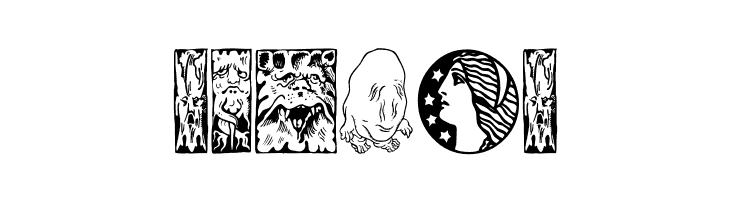 Fabeldyr  Free Fonts Download
