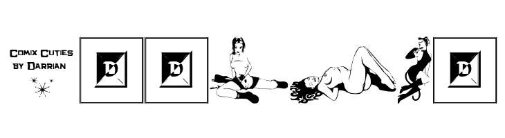 Comix Cuties  Free Fonts Download