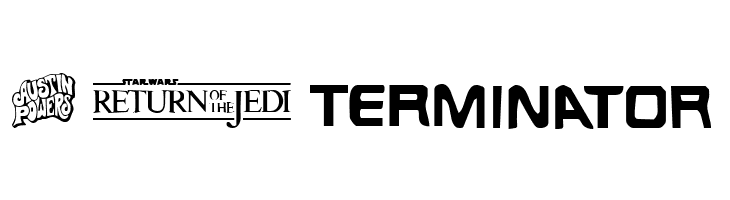 Movie Gallery  Free Fonts Download