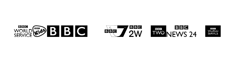 BBC TV Channel Logos  Free Fonts Download