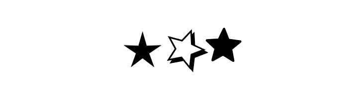 PizzaDude Stars  Free Fonts Download
