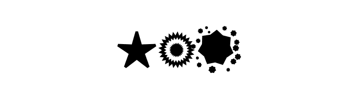 PizzaDude Stars  Free Fonts Download