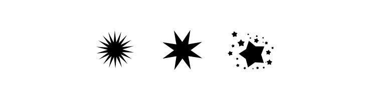 PizzaDude Stars  Free Fonts Download