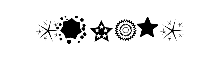 PizzaDude Stars  Free Fonts Download