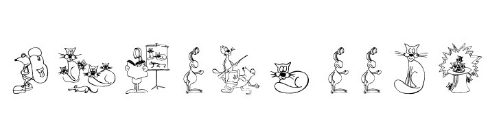 KocieSymbole  Free Fonts Download