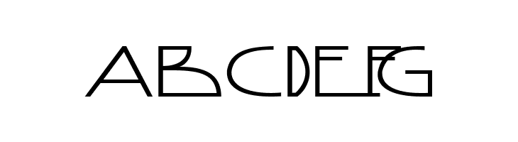 Anamorphos&eacute;e Normal Sample  Free Fonts Download