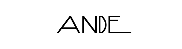 Anamorphosée Normal Sample  Free Fonts Download
