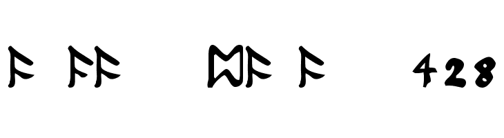 Tolkien-Dwarf-Runes  Free Fonts Download
