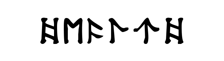 Tolkien-Dwarf-Runes  Free Fonts Download