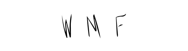 Wolves, Lower  Free Fonts Download