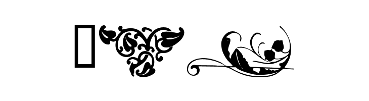Florals 2  Free Fonts Download