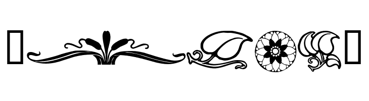 Florals 2  Free Fonts Download