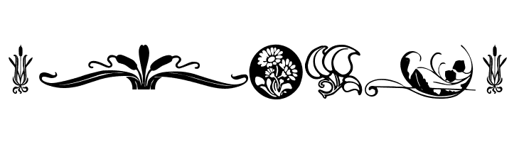 Florals 2  Free Fonts Download