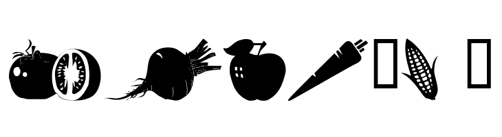 wmfood1  Free Fonts Download