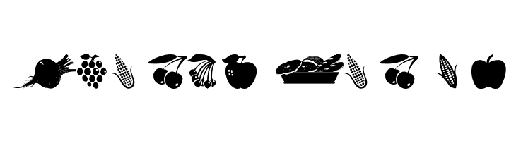 wmfood1  Free Fonts Download