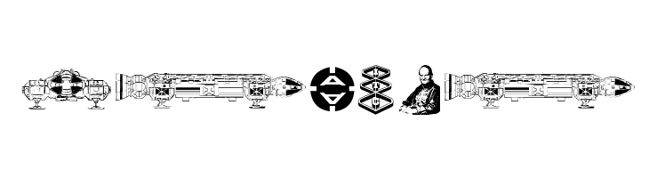 Anderson Space1999 Dings  Free Fonts Download