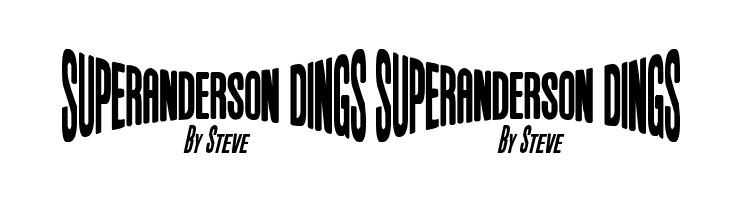 Anderson Space1999 Dings  Free Fonts Download