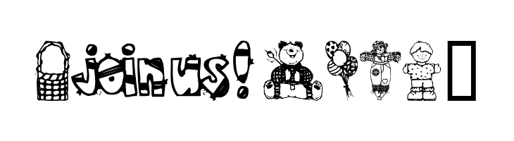 Little cuties  Free Fonts Download