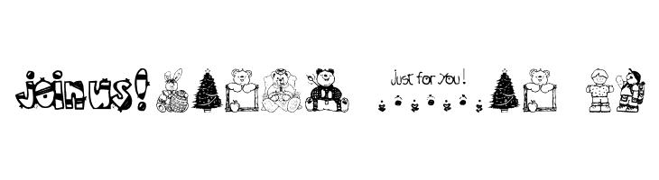Little cuties  Free Fonts Download