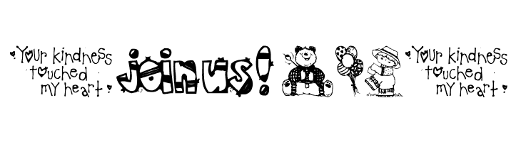 Little cuties  Free Fonts Download