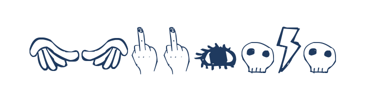 Denne | Pretty Shit  Free Fonts Download