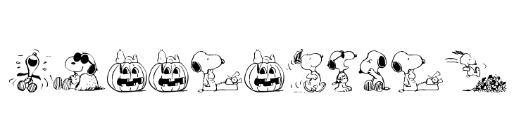 Snoopy Dings  Free Fonts Download