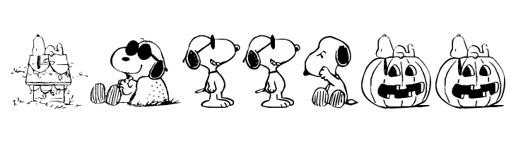 Snoopy Dings  Free Fonts Download