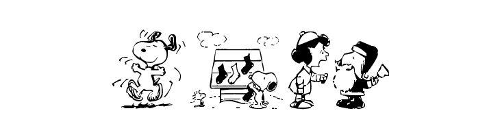 Snoopy Dings  Free Fonts Download