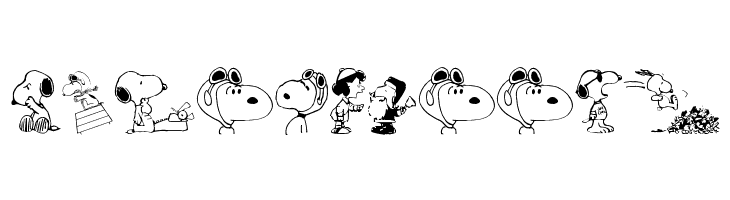 Snoopy Dings  Free Fonts Download