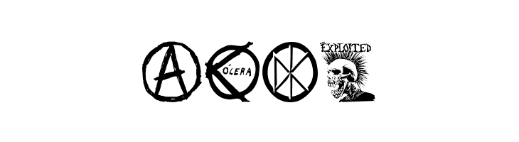 PUNK DINGBATS  Free Fonts Download