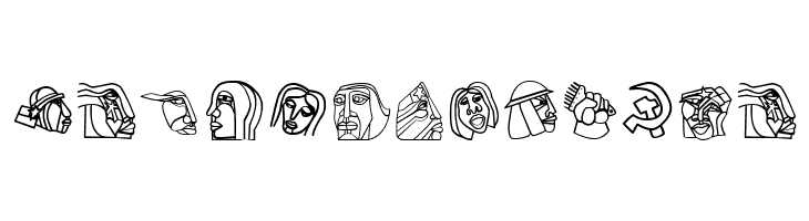 BRIGADA RAMONA PARRA  Free Fonts Download