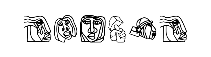 BRIGADA RAMONA PARRA  Free Fonts Download