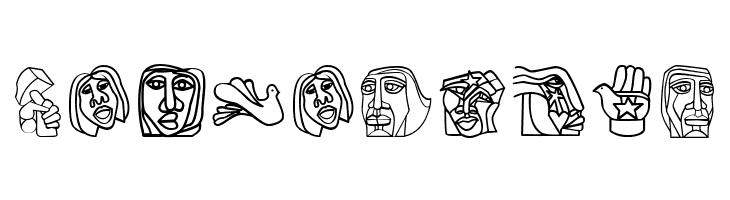 BRIGADA RAMONA PARRA  Free Fonts Download