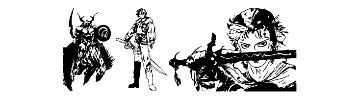 final fantasy elements  Free Fonts Download