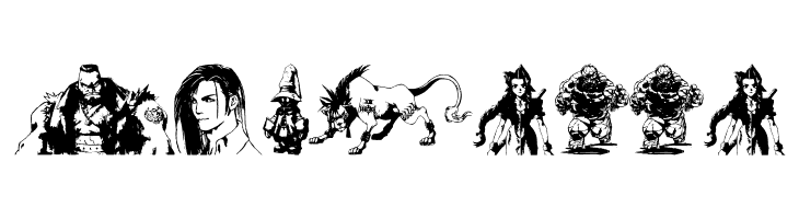 final fantasy elements  Free Fonts Download