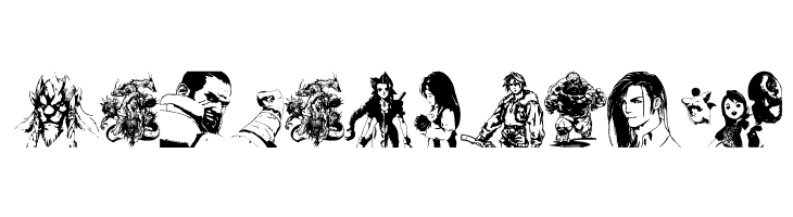 final fantasy elements  Free Fonts Download