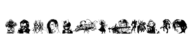 final fantasy elements  Free Fonts Download