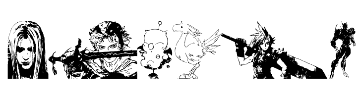 final fantasy elements  Free Fonts Download