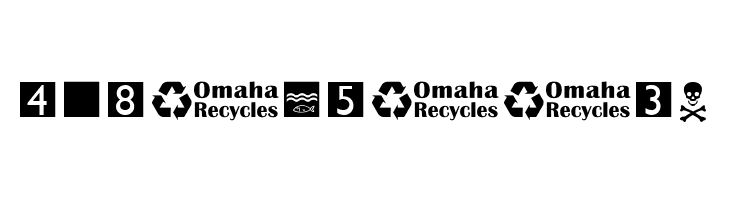 OmahaDings  Free Fonts Download