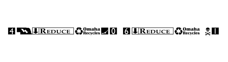 OmahaDings  Free Fonts Download