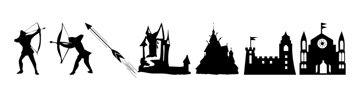 MediaevalBats  Free Fonts Download