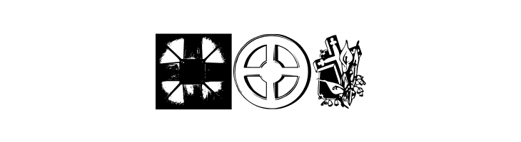 Christian Crosses V  Free Fonts Download