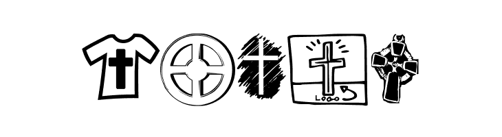 Christian Crosses V  Free Fonts Download